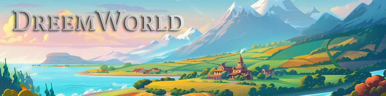 Dreemworld Vibrant Landscape Banner